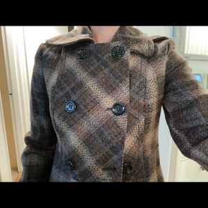 BENETTON wool winter coat